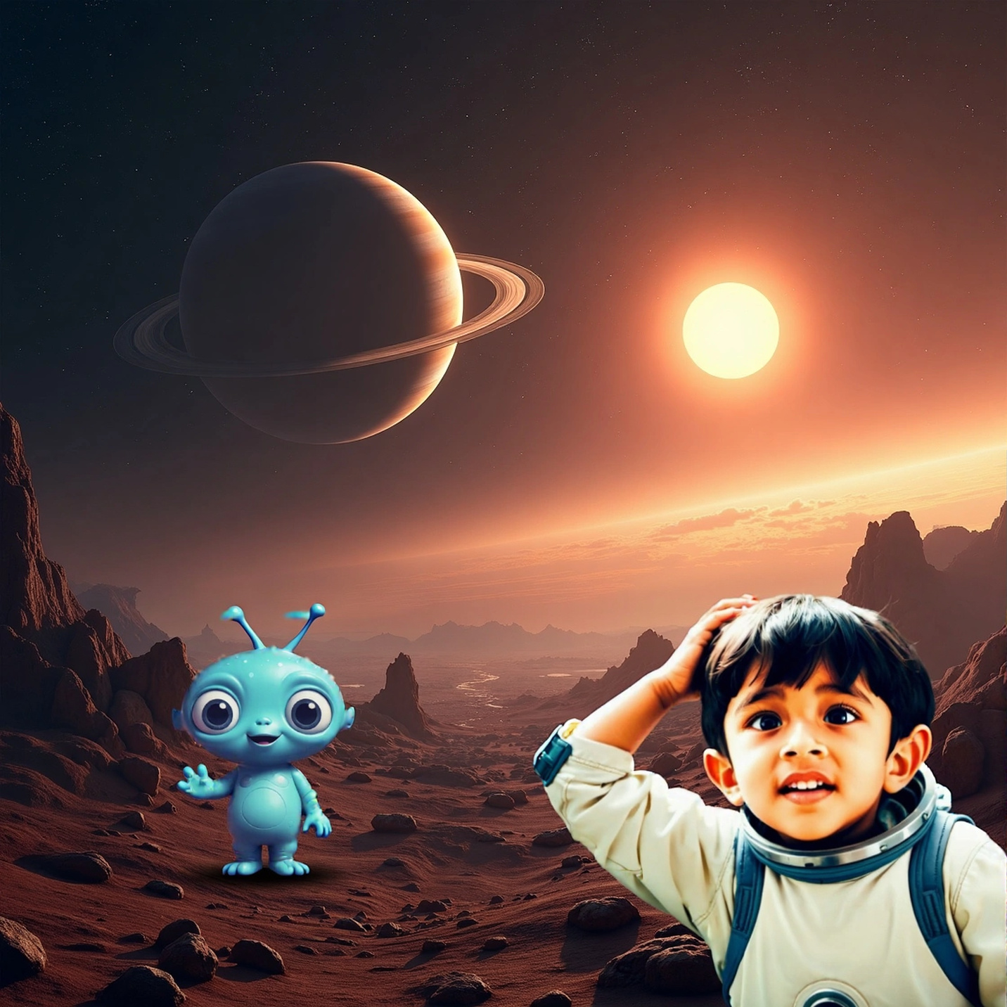 Space Adventure: A Personalized Mission Through the Galaxy thumbnail 1